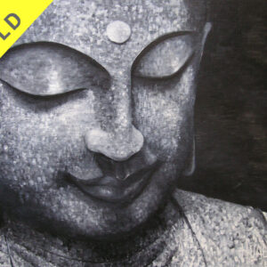 Black White Buddha