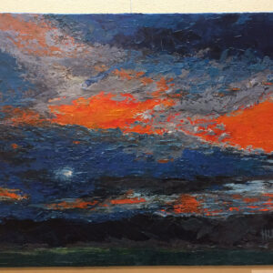Orange to Black (sunset)