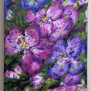 Second Chance (purple daisies)