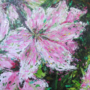 Pinkish Plum Lady (plum flowers)