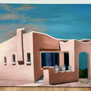 Earth and Azure (adobe house)